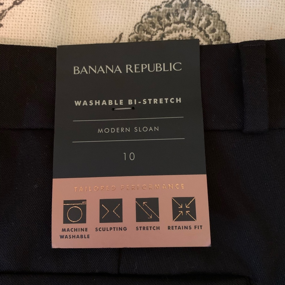 NWT Banana Republic Sloan Pant Sz 10